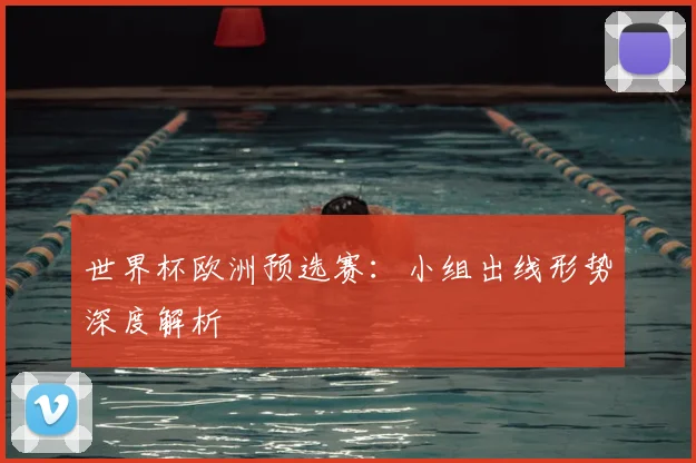 世界杯欧洲预选赛：小组出线形势深度解析